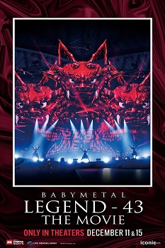Poster for Babymetal: Legend 43 - The Movie